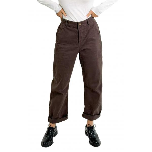 Pantalone con elastico dietro "Eva"